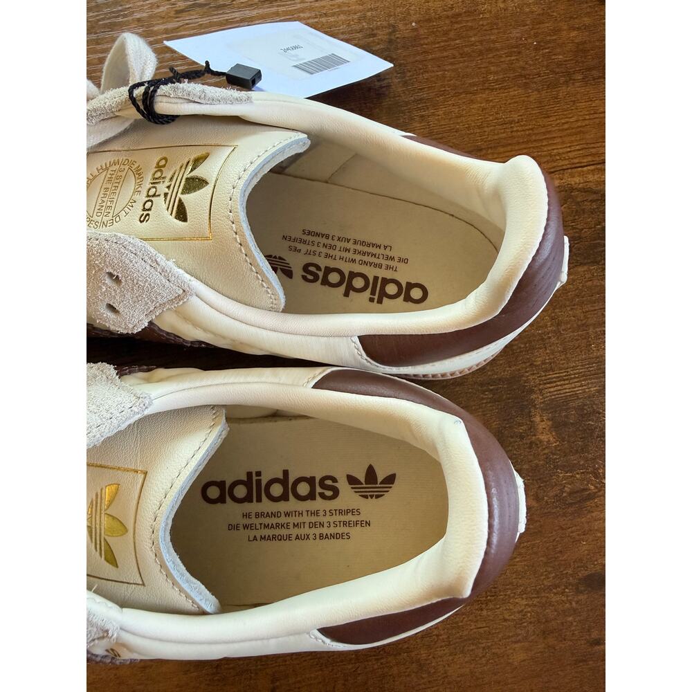 NWT Adidas Samba OG Cream White Preloved Brown Gum Size 7 - Picture 12 of 13